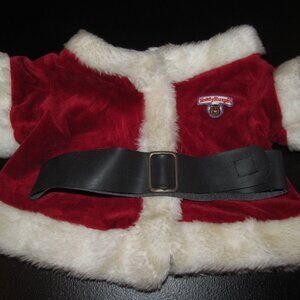 Teddy Ruxpin Santa Claus Suit 1985 Holiday Christmas Outfit Clothing Vintage Old